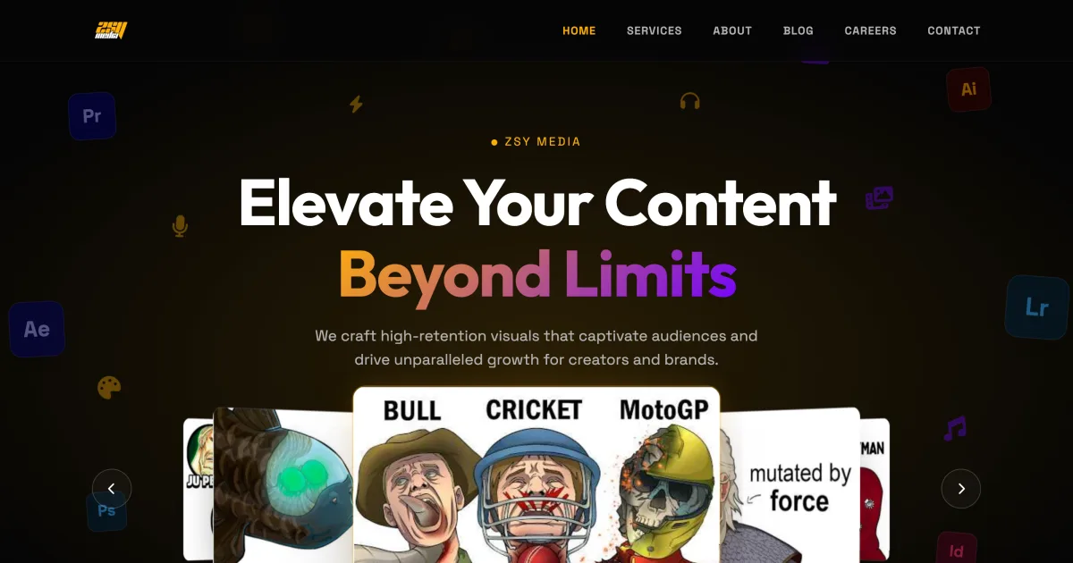 ZSY Media website