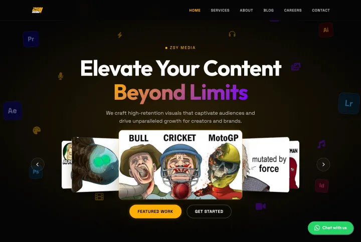 ZSY Media website